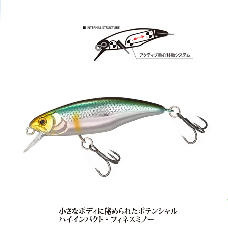 Japan Lure Minnow Crankbait 52mm 4.5g Isca Artificial Wobbler ABS Pencil Lure - view 11