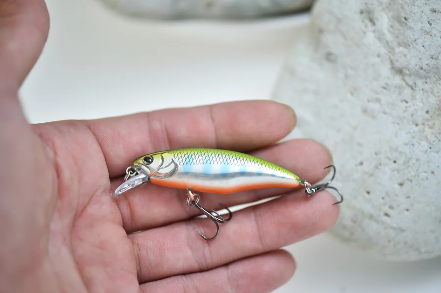 Japan Lure Minnow Crankbait 52mm 4.5g Isca Artificial Wobbler ABS Pencil Lure - view 12