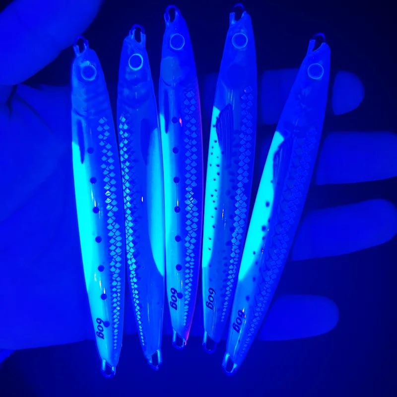 60g 3D Printed Mackerel Needle Speed Scale Saltwater Jigging Lure ABS Pencil Lure - view 5