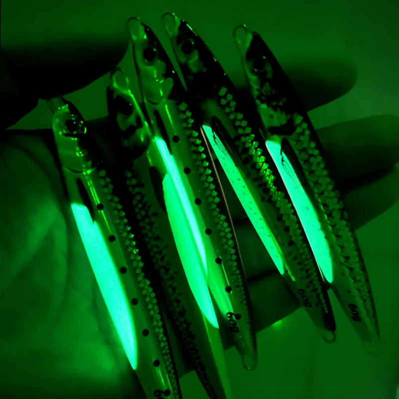 60g 3D Printed Mackerel Needle Speed Scale Saltwater Jigging Lure ABS Pencil Lure - view 14