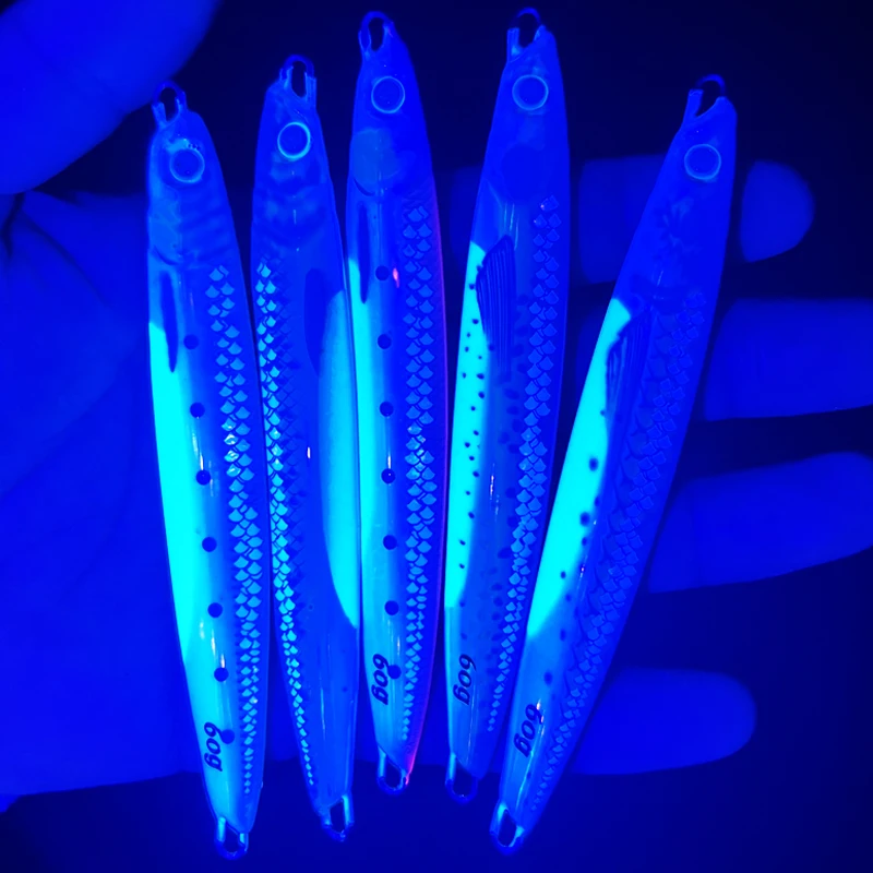 60g 3D Printed Mackerel Needle Speed Scale Saltwater Jigging Lure ABS Pencil Lure - view 15
