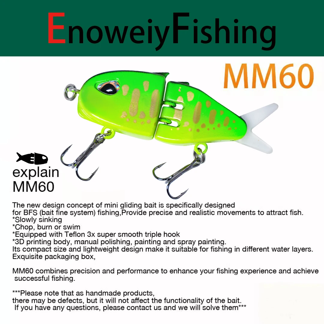 OEM Mini BFS Swimbait Precision Casting Lightweight ABS Lure ABS Pencil Lure - view 4