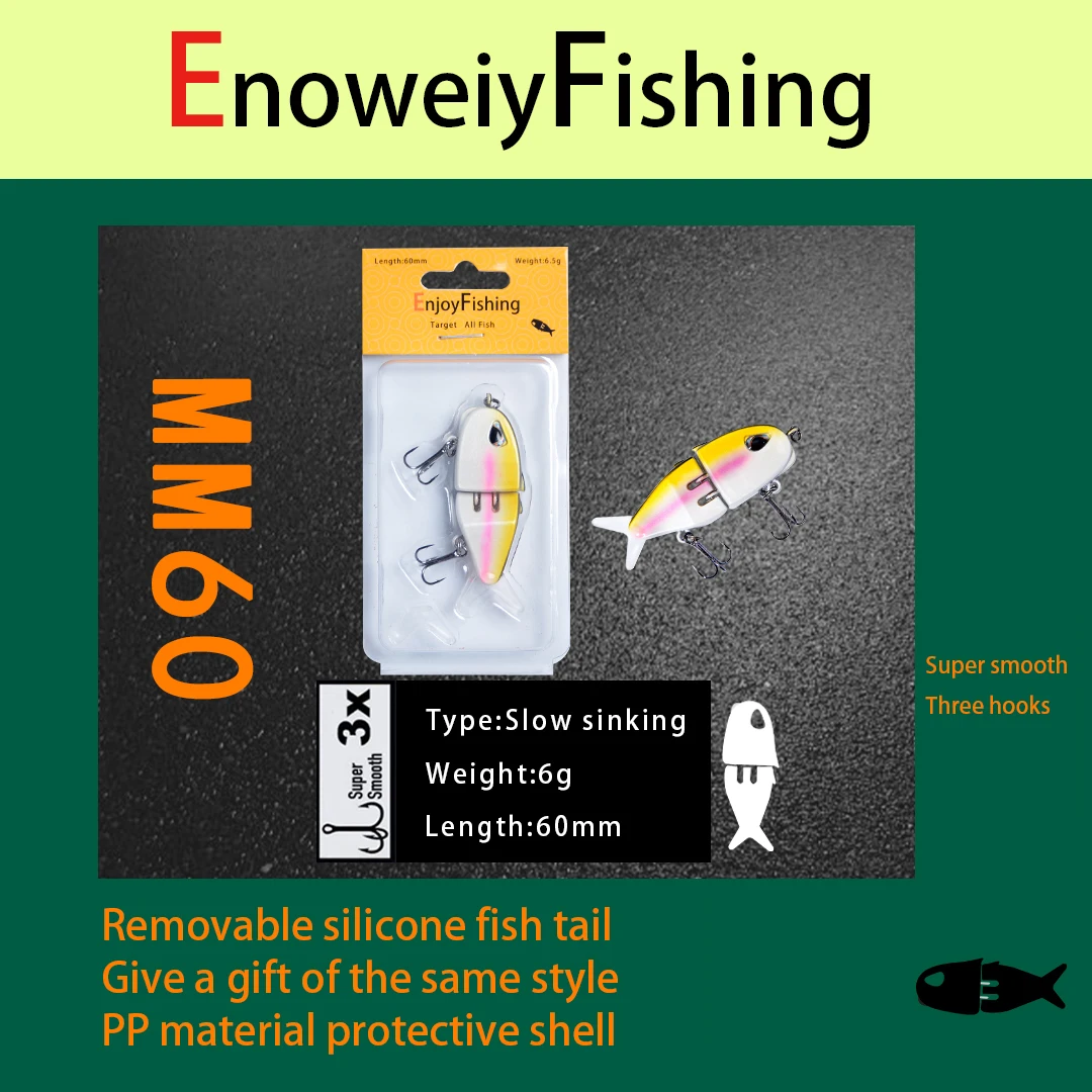 OEM Mini BFS Swimbait Precision Casting Lightweight ABS Lure ABS Pencil Lure - view 5