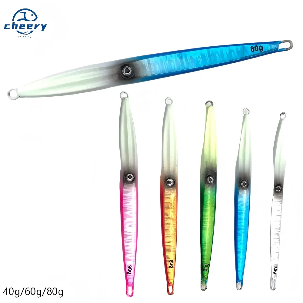 Jig Lure 16 Weekly Deals 40g 60g 80g Luminous Tokayo Slow Jigging
