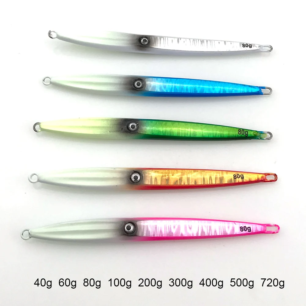 Jig Lure 16 Weekly Deals 40g 60g 80g Luminous Tokayo Slow Jigging ABS Pencil Lure - view 3