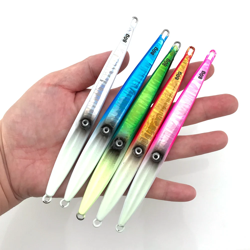 Jig Lure 16 Weekly Deals 40g 60g 80g Luminous Tokayo Slow Jigging ABS Pencil Lure - view 10