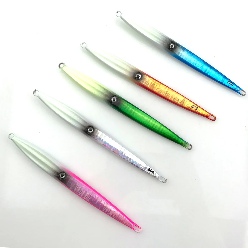 Jig Lure 16 Weekly Deals 40g 60g 80g Luminous Tokayo Slow Jigging ABS Pencil Lure - view 11