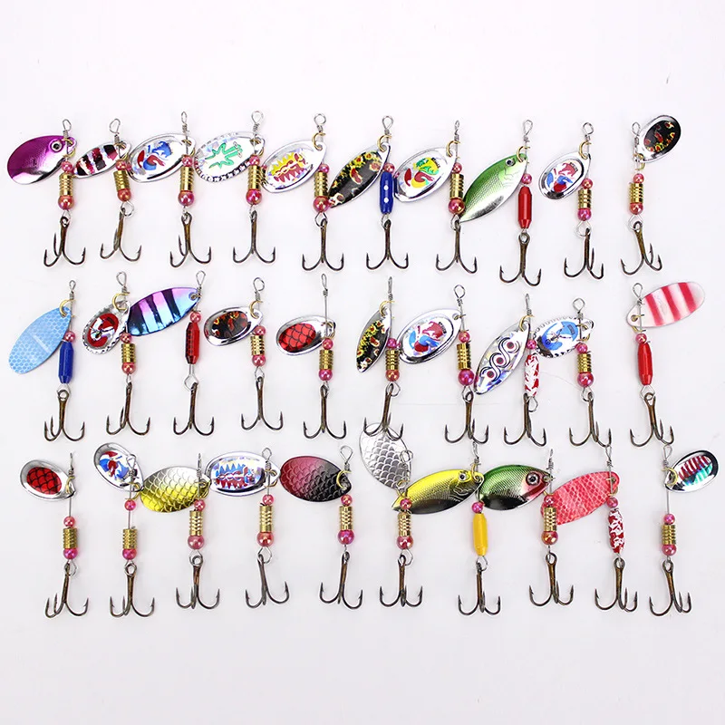 CHEERY Fishing Lures Kit Set Spinnerbait for Bass Trout Walleye ABS Pencil Lure - view 4