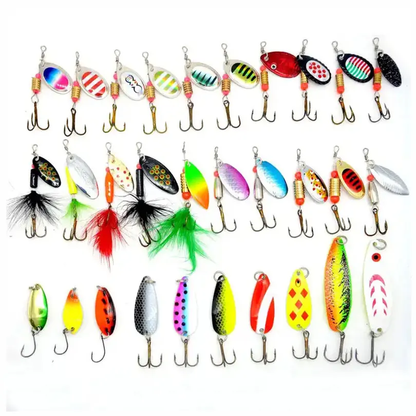 CHEERY Fishing Lures Kit Set Spinnerbait for Bass Trout Walleye ABS Pencil Lure - view 5