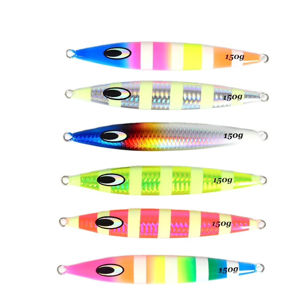 Hot Sale New Design 150g 200g 250g Luminous Bright Colors Metal Metal Jig ABS Pencil Lure - view 5
