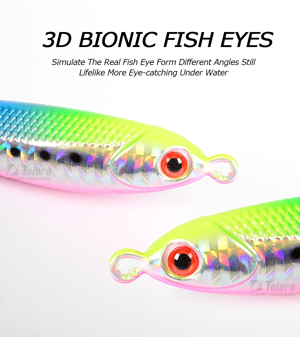 Cheery 60g 80g 100g Metal Jig Lure Lead Slow Artificial Hard ABS Pencil Lure - view 9