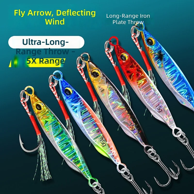 CHEERY Colorful 7g 10g 15g 20g 25g New Design Hard Sinking Sea Metal Jig ABS Pencil Lure - view 8