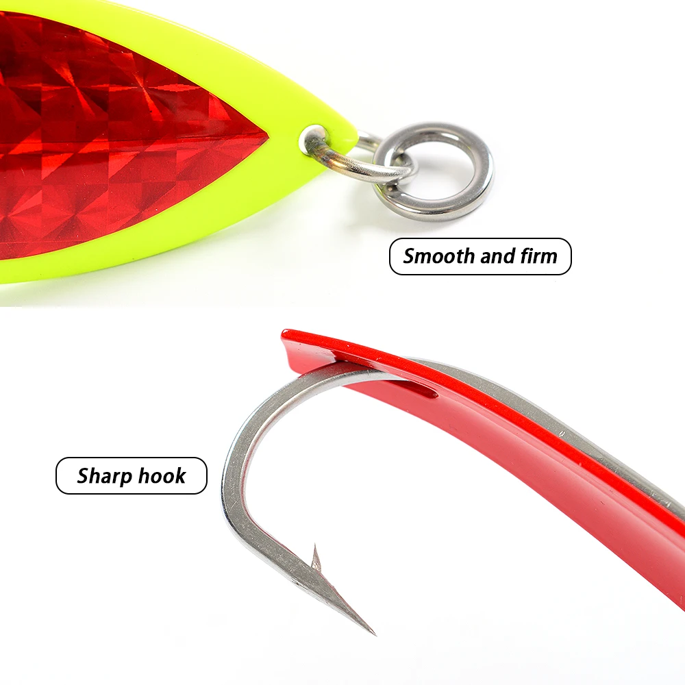 Single Double Hooks 16g 22g 26g 43g 63g Metal Baits Fishing Lure ABS Pencil Lure - view 1
