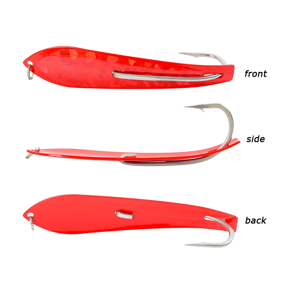 Single Double Hooks 16g 22g 26g 43g 63g Metal Baits Fishing Lure ABS Pencil Lure - view 2