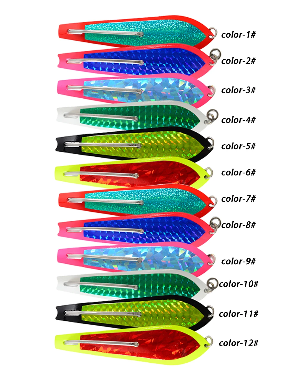 Single Double Hooks 16g 22g 26g 43g 63g Metal Baits Fishing Lure ABS Pencil Lure - view 11