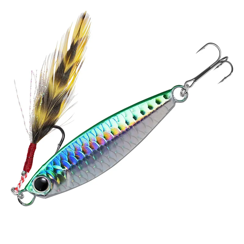 Hot Selling 7g 10g 15g 20g 25g 30g Lead Fishing Baits Metal Jig