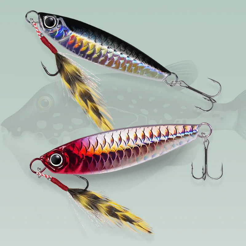 Hot Selling 7g 10g 15g 20g 25g 30g Lead Fishing Baits Metal Jig ABS Pencil Lure - view 9