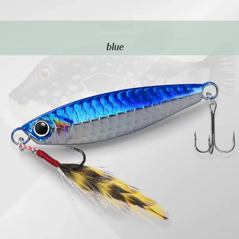 Hot Selling 7g 10g 15g 20g 25g 30g Lead Fishing Baits Metal Jig ABS Pencil Lure - view 11