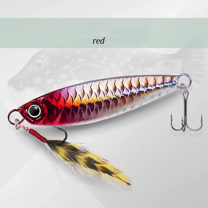 Hot Selling 7g 10g 15g 20g 25g 30g Lead Fishing Baits Metal Jig ABS Pencil Lure - view 13