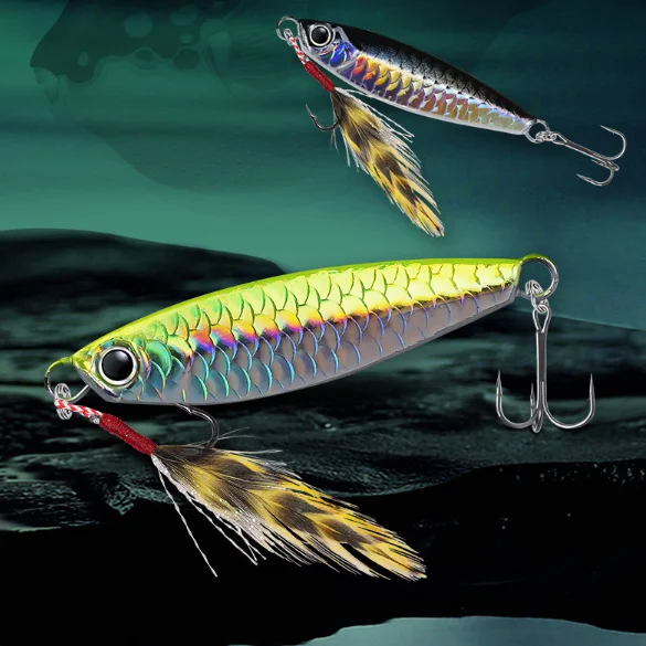 Hot Selling 7g 10g 15g 20g 25g 30g Lead Fishing Baits Metal Jig ABS Pencil Lure - view 3