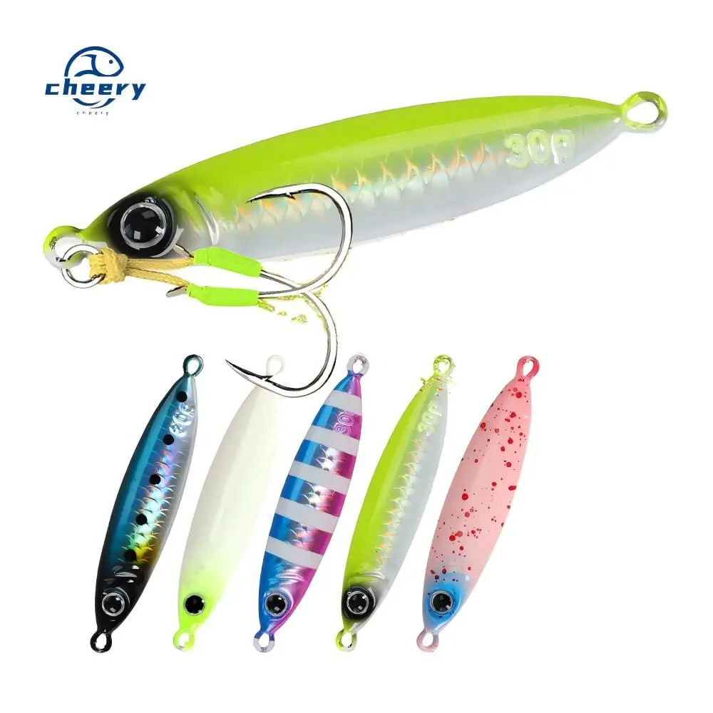 CHEERY Saltwater Fishing Lure 30g 40g 60g 80g Lead Fish Metal