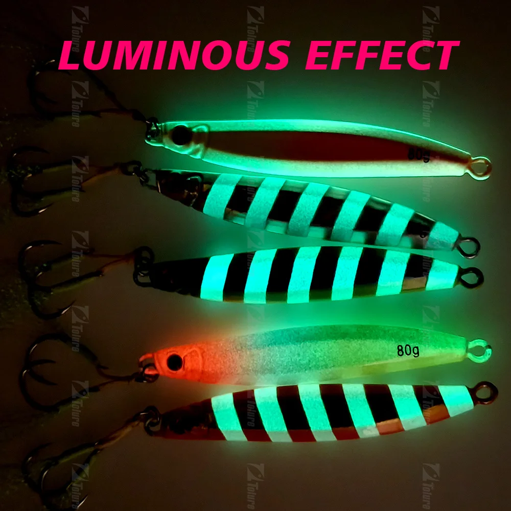 CHEERY New Style 30g 40g 60g 80g Colorful Laser Metal Jig Bait ABS Pencil Lure - view 9