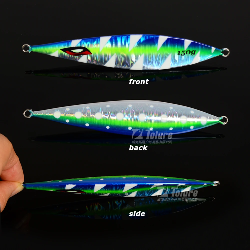CHEERY New Slow Sinking Jigs 150g 250g 300g Jigging Metal Jig ABS Pencil Lure - view 12