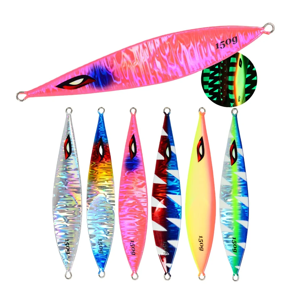 CHEERY New Slow Sinking Jigs 150g 250g 300g Jigging Metal Jig ABS Pencil Lure - view 1