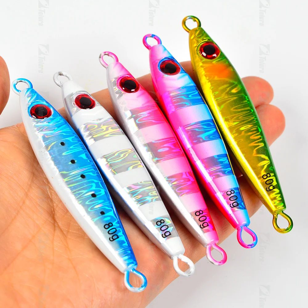 20g 30g 40g 60g 80g Saltwater Peche Fishing Metal Jigging Fast ABS Pencil Lure - view 11