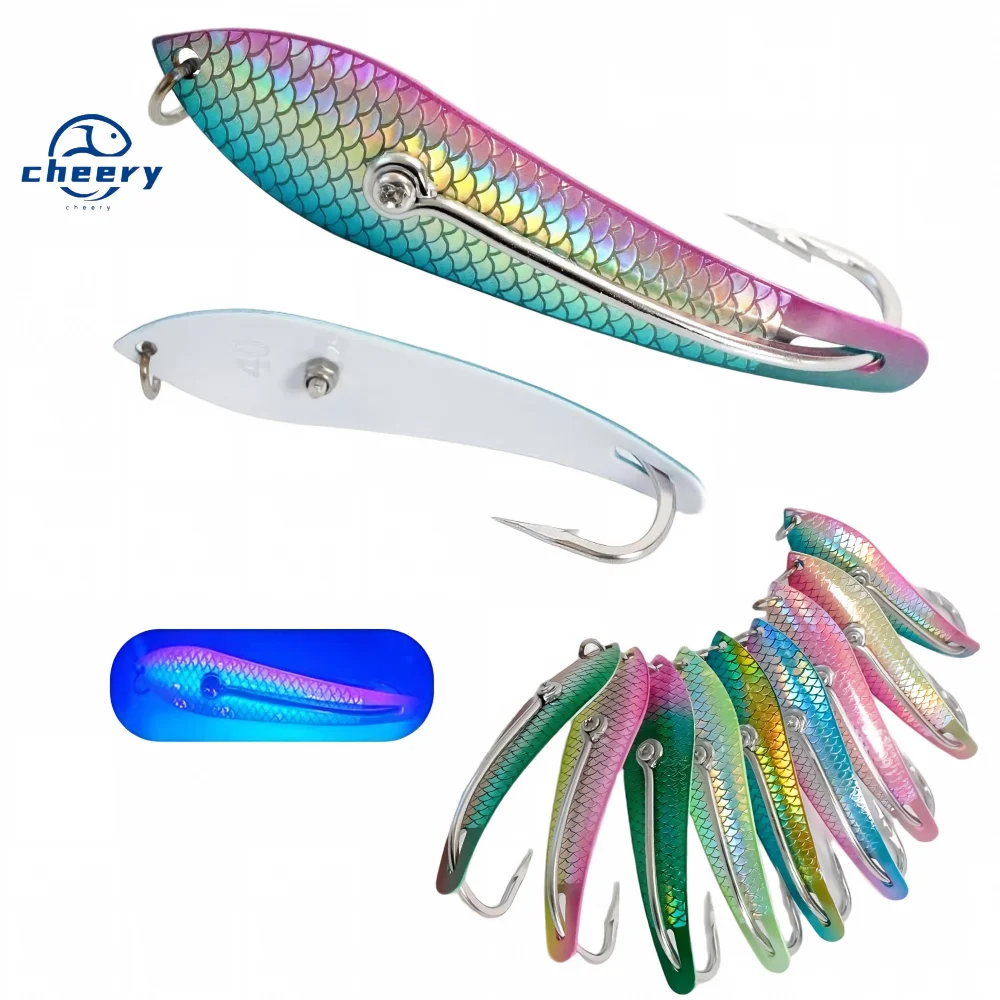 CHEERY New Stainless Steel 15.4-32.5g Topwater Fishing Lure ABS Pencil Lure - view 7