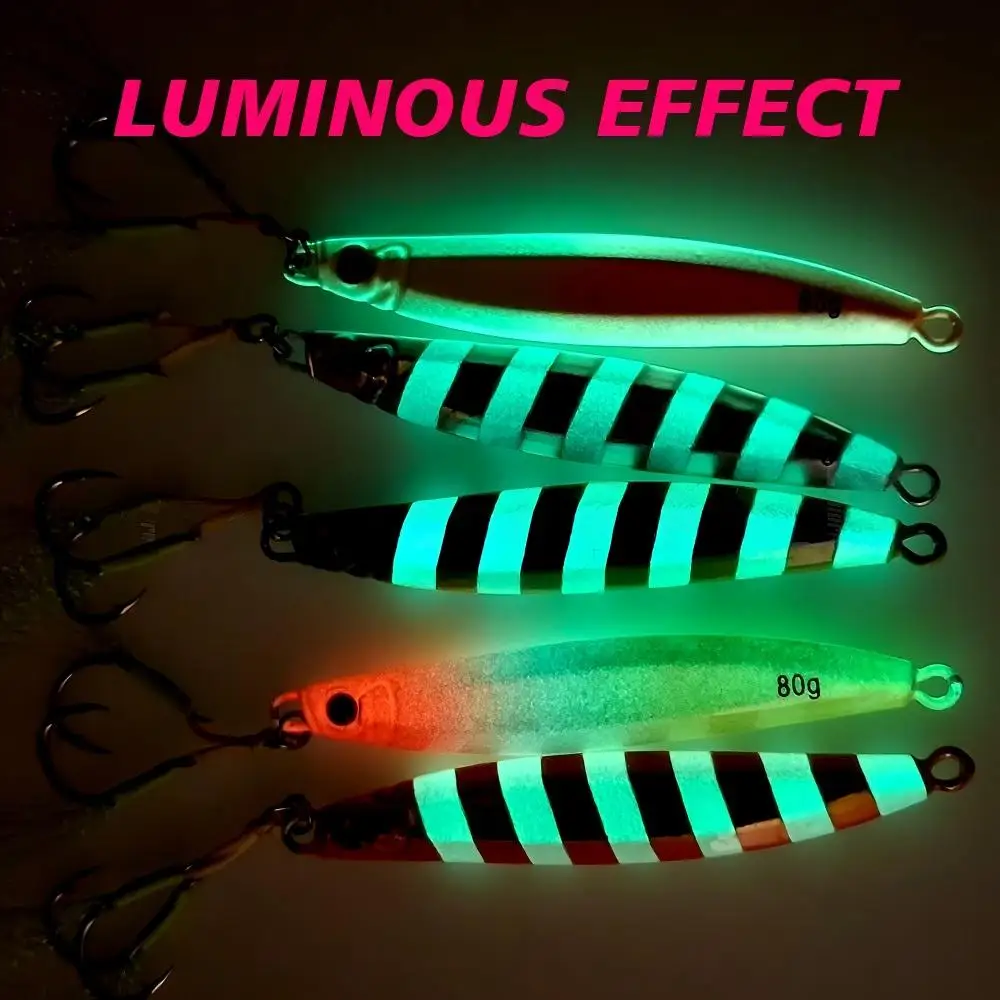 CHEERY High Quality Saltwater 30g 40g 60g 80g Colorful Lead Jig ABS Pencil Lure - view 17