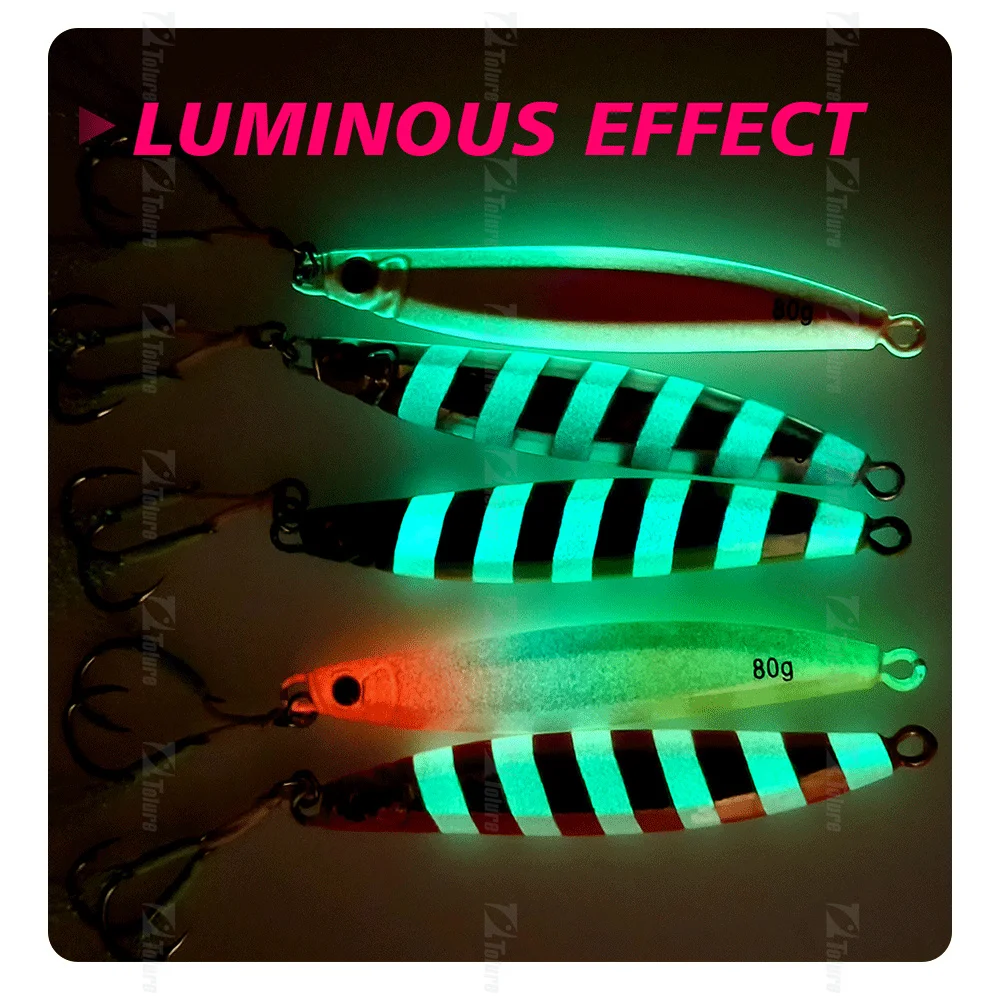 CHEERY High Quality Saltwater 30g 40g 60g 80g Colorful Lead Jig ABS Pencil Lure - view 10