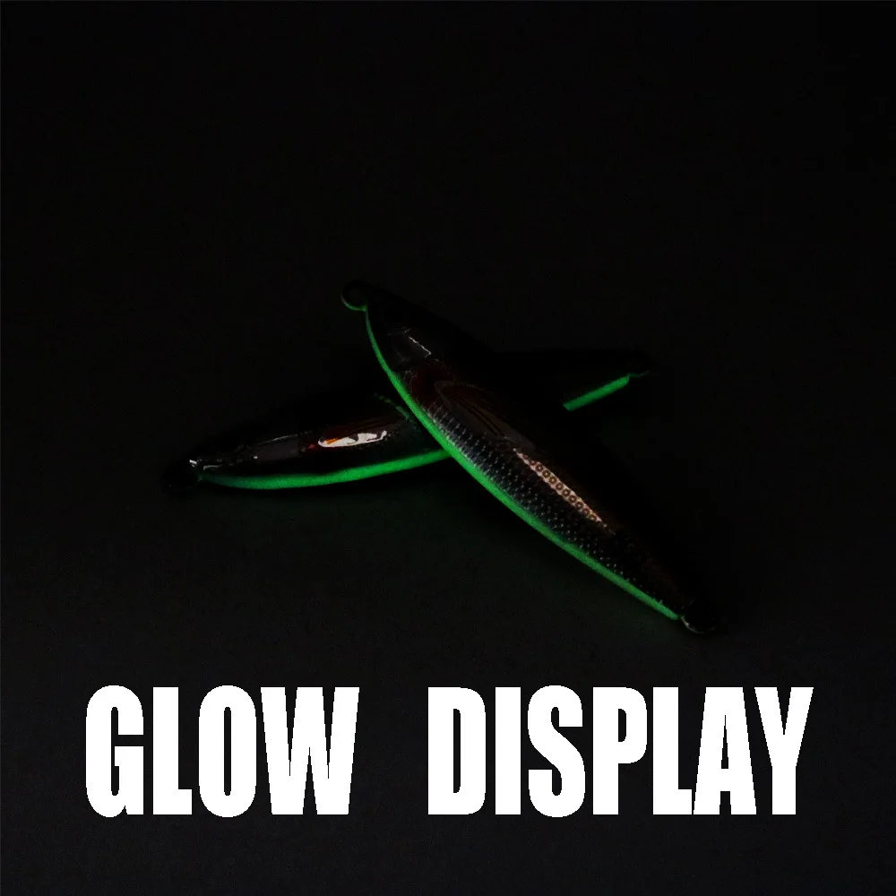 40g 60g 80g 100g Jigging Slow Metal Jigs Sea Fishing Lures Bait ABS Pencil Lure - view 14