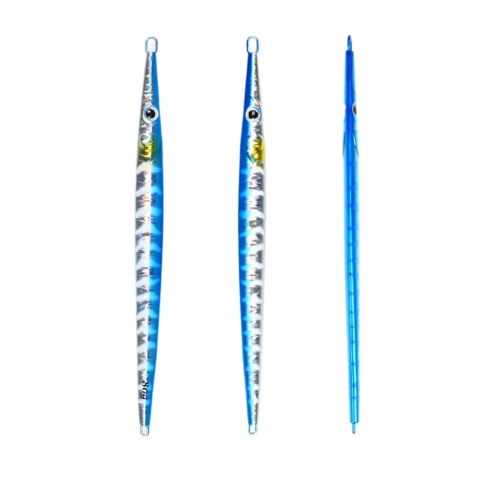 CHEERY 80g 100g Deep Sea Trolling Fishing Metal Jig Lure Slow ABS Pencil Lure - view 3