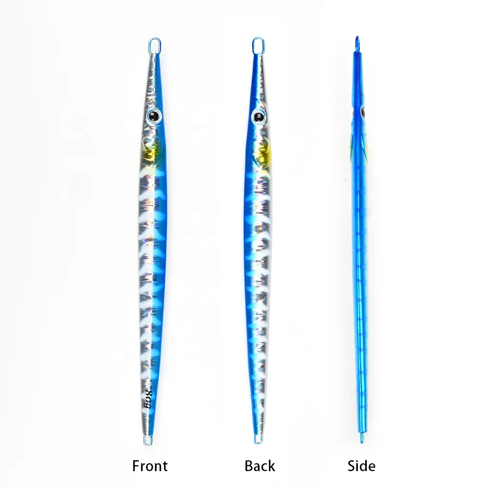 CHEERY 80g 100g Deep Sea Trolling Fishing Metal Jig Lure Slow ABS Pencil Lure - view 11