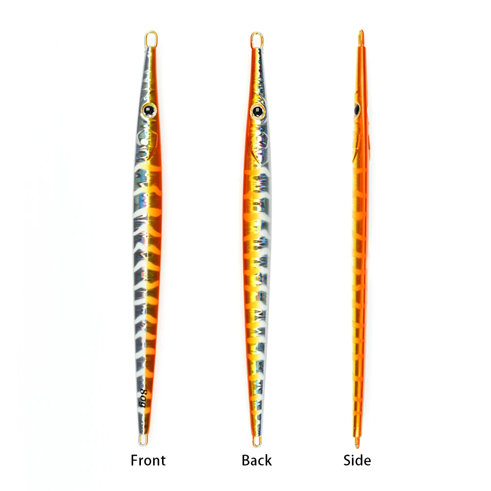 CHEERY 80g 100g Deep Sea Trolling Fishing Metal Jig Lure Slow ABS Pencil Lure - view 17