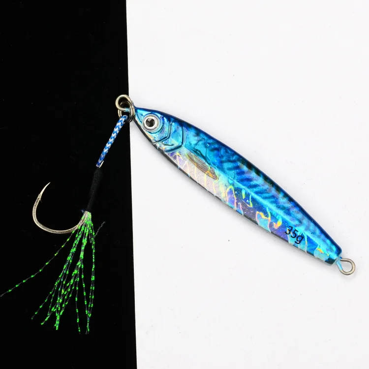 20g 35g 60g 80g 3D Print Metal Jig Fishing Lures Lead Jigging - Pencil Lure by Cheery