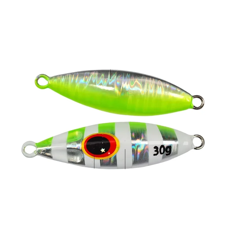 Saltwater 30g 40g 60g 80g 100g 120g Bee Lead Bait Luminous Jig ABS Pencil Lure - view 2