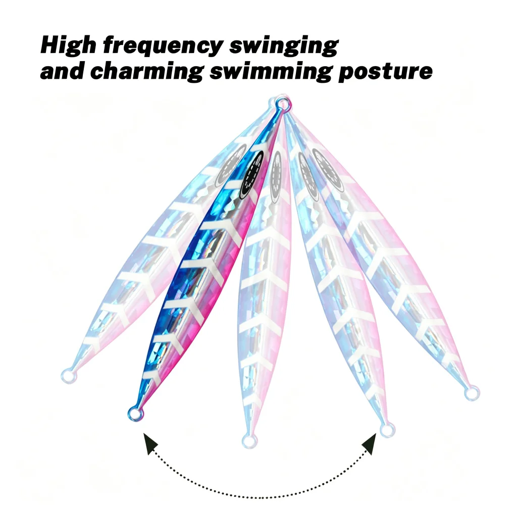Cheery Cast Slow Pitch Metal Jig 120g 150g 200g 250g 300g ABS Pencil Lure - view 13