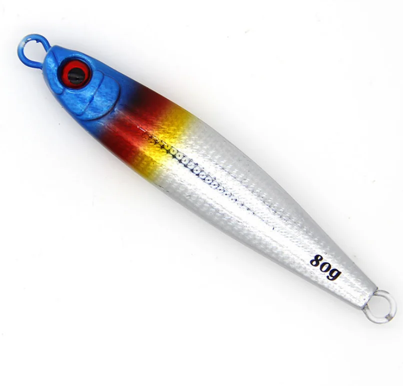 Saltwater Fishing Lure Metal Jig 40g 60g 80g Artificial Baits ABS Pencil Lure - view 8