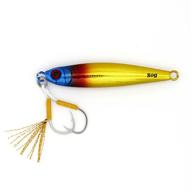 Saltwater Fishing Lure Metal Jig 40g 60g 80g Artificial Baits ABS Pencil Lure - view 18