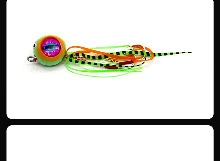 New Arrival High Quality 40g-200g Metal Slow Jig Head With ABS Pencil Lure - view 19