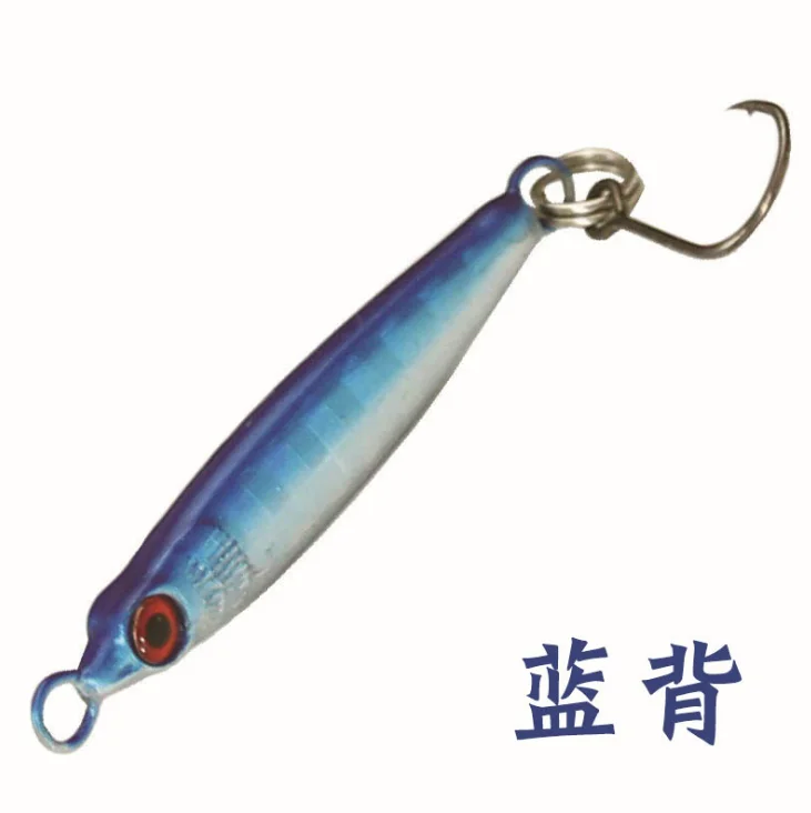 Cheery Mini Jig Fishing Lure 3G 5G Spinnerbait Spoon Small Metal ABS Pencil Lure - view 3