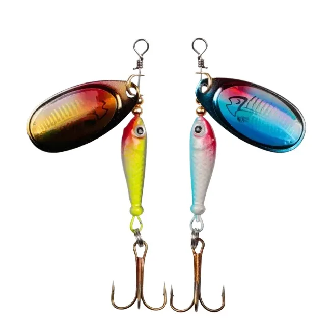 Cheery Spoon Printed Carp Bait Artificial Hard with Treble Hook ABS Pencil Lure - view 11