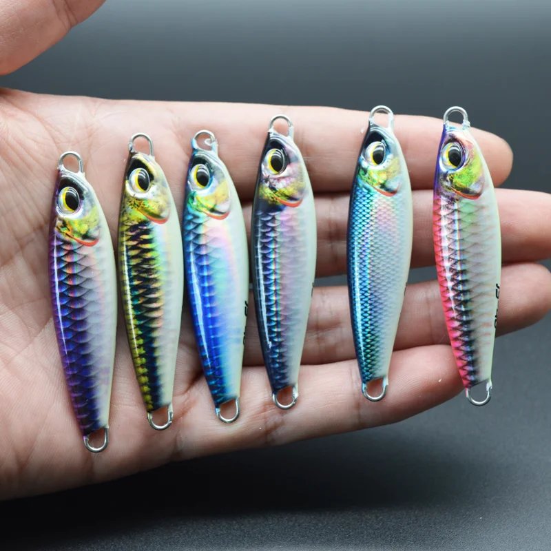 20g30g40g 3D Palms Miniature Dax Jigs Jigging Lures Metal Fishing ABS Pencil Lure - view 6