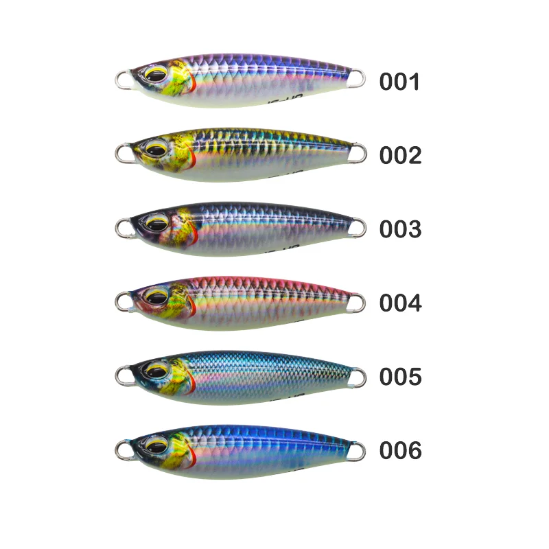 20g30g40g 3D Palms Miniature Dax Jigs Jigging Lures Metal Fishing ABS Pencil Lure - view 8