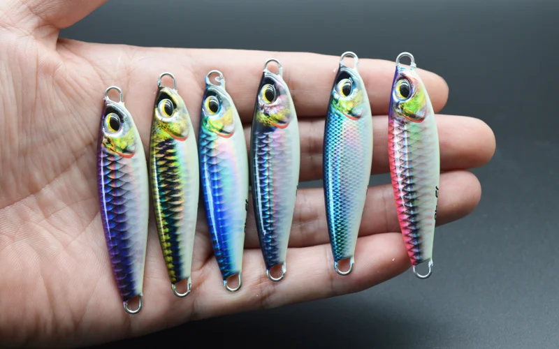 20g30g40g 3D Palms Miniature Dax Jigs Jigging Lures Metal Fishing - Pencil Lure by Cheery