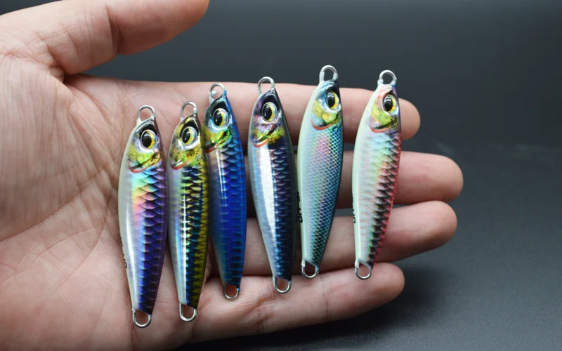 20g30g40g 3D Palms Miniature Dax Jigs Jigging Lures Metal Fishing ABS Pencil Lure - detail 1