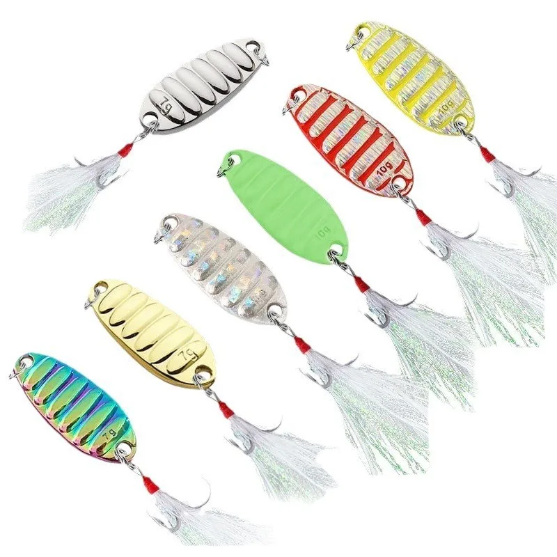 Wholesale Mouthfish Bait Lure Flat Vibrating Sequin Fishing for