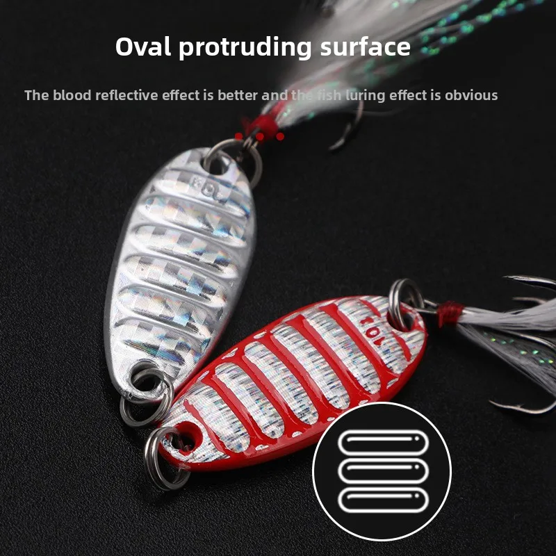 Wholesale Mouthfish Bait Lure Flat Vibrating Sequin Fishing for ABS Pencil Lure - view 17